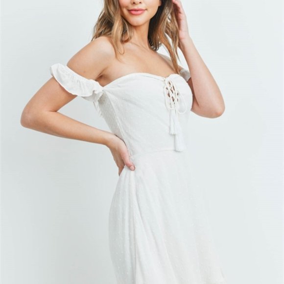 OFF WHITE DRESS - Picture 2 of 9